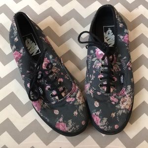 Floral Vans